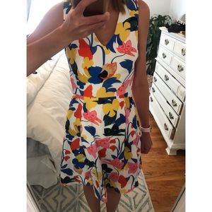 J.Crew A-Line Dress In Morning Floral Style